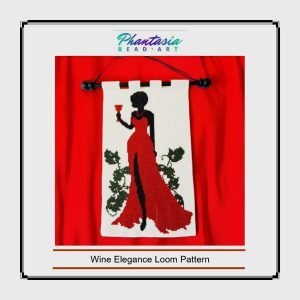 Wine Elegance Loom Pattern