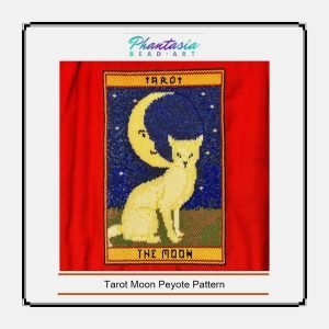 Tarot Moon Peyote Pattern