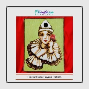 Perriot Rose – Peyote Pattern