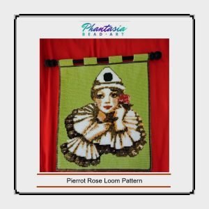 Pierrot Rose Loom Pattern