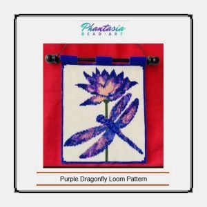 Purple Dragonfly Loom Pattern